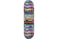 Supreme Distorted Logo Skateboard Deck - Black product image 1, provided for visual reference and product detail review