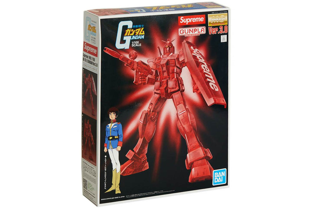Supreme MG RX-78-2 Gundam Ver. 3.0 Figure - 1:100 Scale