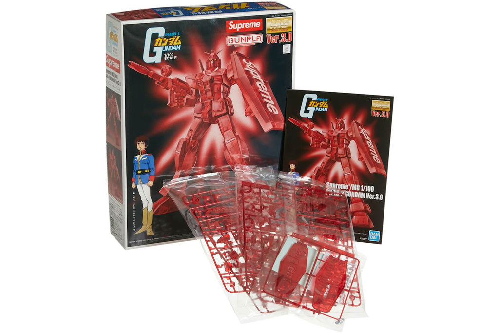 Supreme MG RX-78-2 Gundam Ver. 3.0 Figure - 1:100 Scale product image 2, provided for visual reference and product detail
