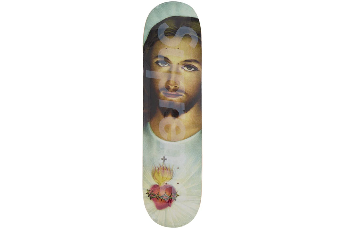 Supreme Prayer Card Skateboard Deck - Multicolor product image 1, provided for visual reference and product detail review