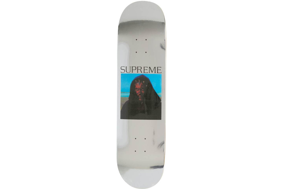 Supreme Sith Skateboard Deck - Silver product image 1, provided for visual reference and product detail review