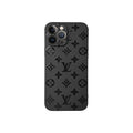 Black LV iPhone Case product image 1, provided for visual reference and product detail review
