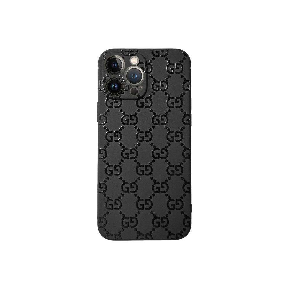 Black GG iPhone Case