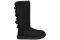 UGG Bailey Bow Tall II Boot - Black (Women) product image 1, provided for visual reference and product detail review