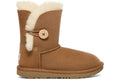 UGG Bailey Button II - Chestnut (Kids) product image 1, provided for visual reference and product detail review