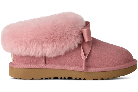 UGG Bailey Slipper - Pink Dawn (Kids) product image 1, provided for visual reference and product detail review