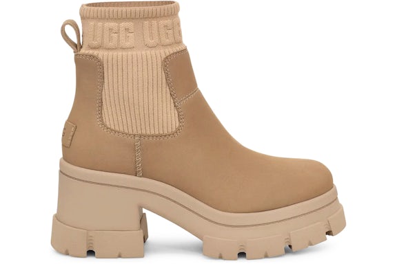UGG Brooklyn Chelsea Boot - Mustard Seed (Women) product image 1, provided for visual reference and product detail review