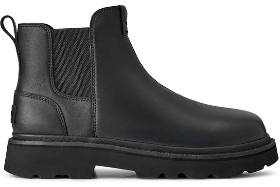 UGG Chelsea Lug Leather Boot - Black product image 1, provided for visual reference and product detail review