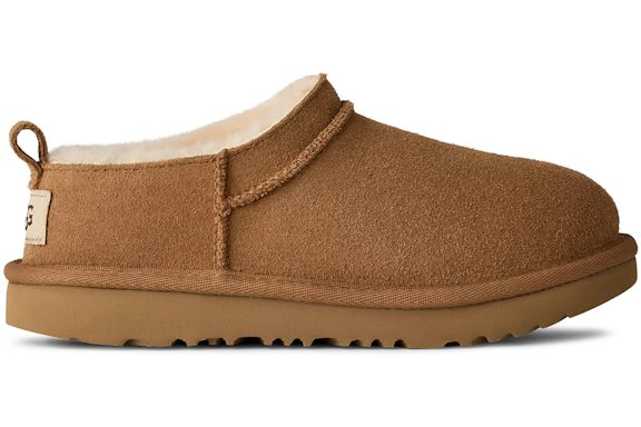 UGG Classic Micro Slipper - Chestnut (Kids) product image 1, provided for visual reference and product detail review