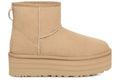 UGG Classic Mini Platform Boot - Mustard Seed (Women) product image 1, provided for visual reference and product detail