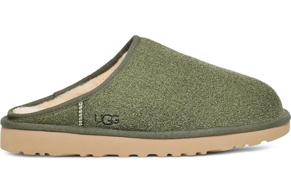 UGG Classic Slip-On Shaggy Suede Slipper - Deep Shade product image 1, provided for visual reference and product detail