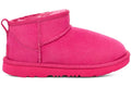 UGG Classic Ultra Mini Boot - Berry (Kids) product image 1, provided for visual reference and product detail review