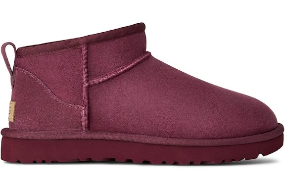 UGG Classic Ultra Mini Boot - Burnt Magenta (Women) product image 1, provided for visual reference and product detail review