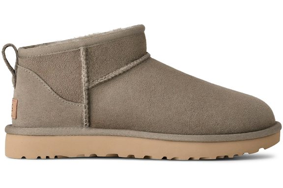 UGG Classic Ultra Mini Boot - Cobble Grey (Women) product image 1, provided for visual reference and product detail review