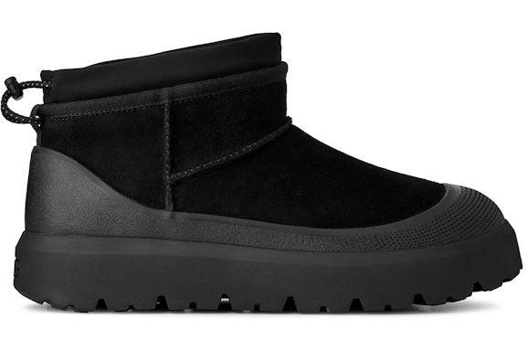 UGG Classic Ultra Mini Weather Hybrid Boot Black product image 1, provided for visual reference and product detail review