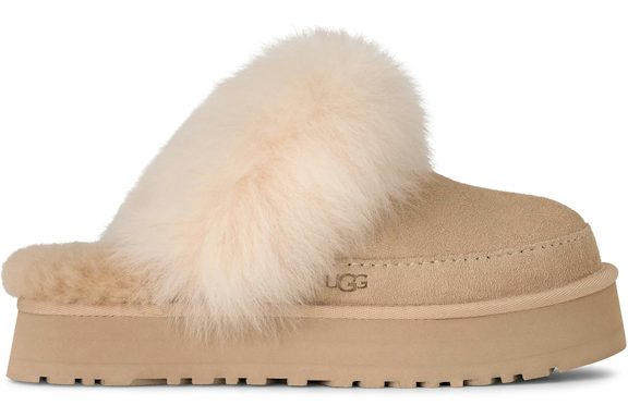 UGG Disquette Chalet Slipper - Sandcastle (Women) product image 1, provided for visual reference and product detail review