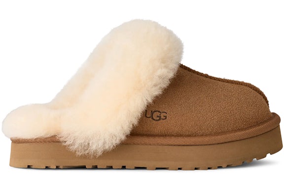 UGG Disquette Slipper - Chestnut (Kids) product image 1, provided for visual reference and product detail review