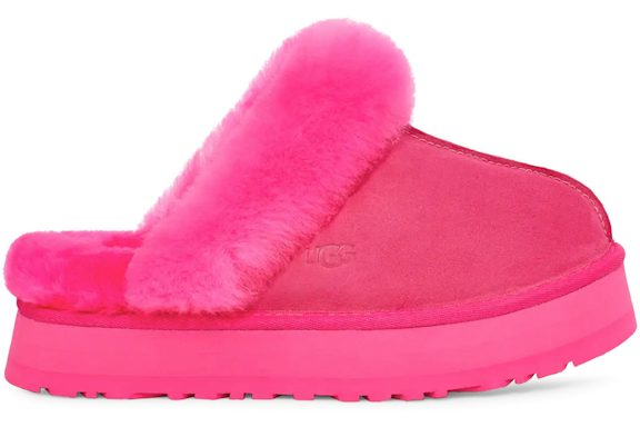 UGG Disquette Slipper - Taffy Pink (Women) product image 1, provided for visual reference and product detail review