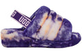 UGG Fluff Yeah Slide Marble Violet Night (Women) product image 1, provided for visual reference and product detail review