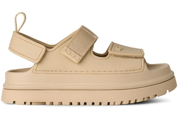 UGG GoldenGlow Sandal - Sea Salt (Kids) product image 1, provided for visual reference and product detail review