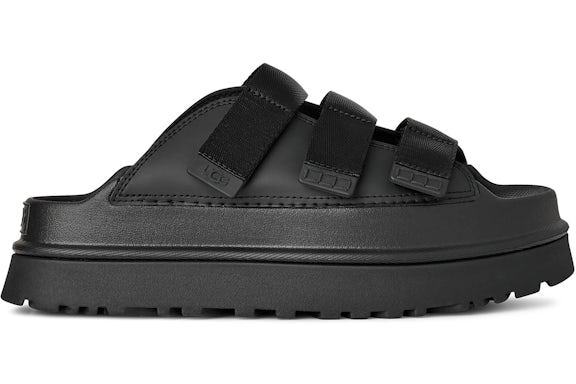 UGG GoldenGlow Slide - Black (Women) product image 1, provided for visual reference and product detail review