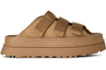 UGG GoldenGlow Slide - Dark Sand (Women) product image 1, provided for visual reference and product detail review