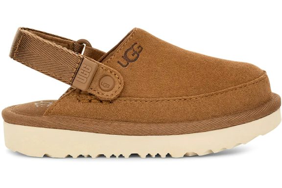 UGG Goldenstar Clog - Chestnut (Toddler) product image 1, provided for visual reference and product detail review