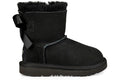UGG Mini Bailey Bow II Boot - Black (Toddler) product image 1, provided for visual reference and product detail review