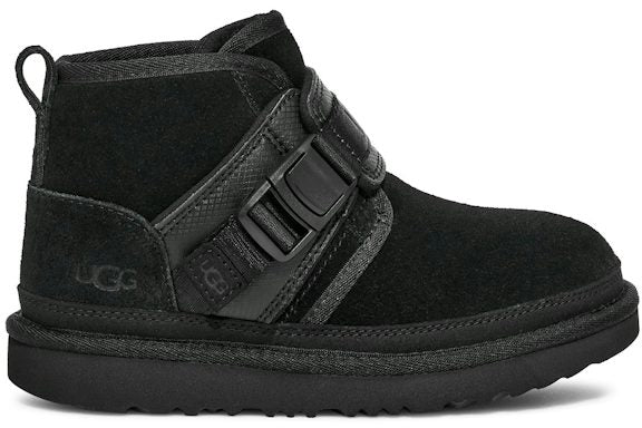 UGG Neumel Boot Snapback - Black (Kids) product image 1, provided for visual reference and product detail review