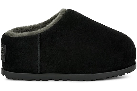 UGG Pumped Slide - Black (Women) product image 1, provided for visual reference and product detail review