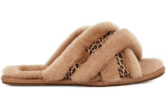 UGG Scuffita Speckles Slipper - Chestnut (Women) product image 1, provided for visual reference and product detail review