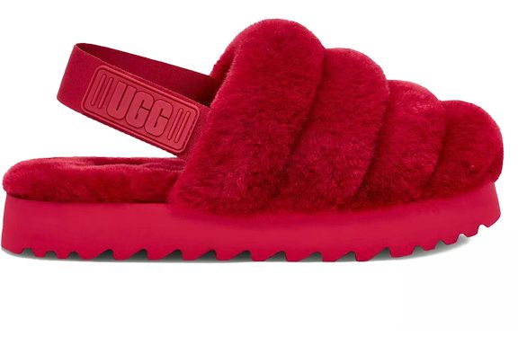 UGG Super Fluff Slipper - Ribbon Red (Women)
