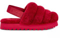UGG Super Fluff Slipper - Ribbon Red (Women) product image 1, provided for visual reference and product detail review
