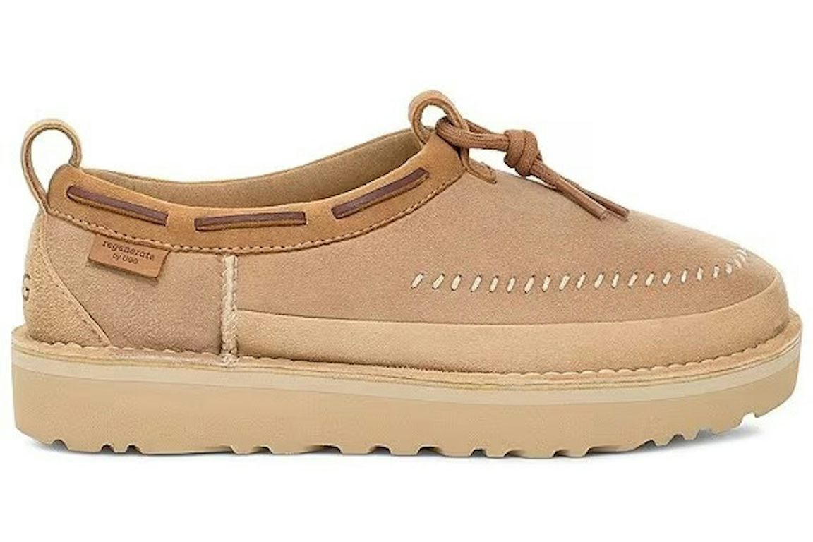 UGG Tasman Crafted Regenerate Slipper - Sand product image 1, provided for visual reference and product detail review