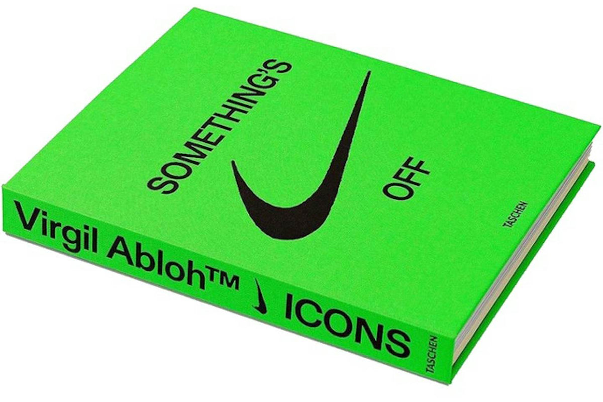 Virgil Abloh x Nike ICONS "The Ten" Something's Off Book product image 1, provided for visual reference and product detail