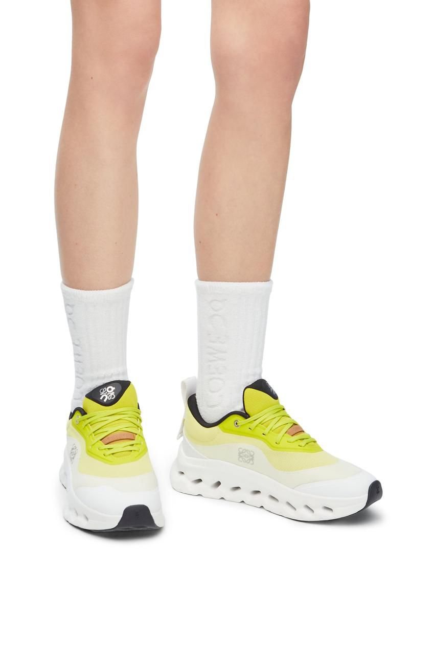 LOEWE x On Cloudtilt 2.0 Yellow White Lifestyle Sneakers product image 2, provided for visual reference and product detail