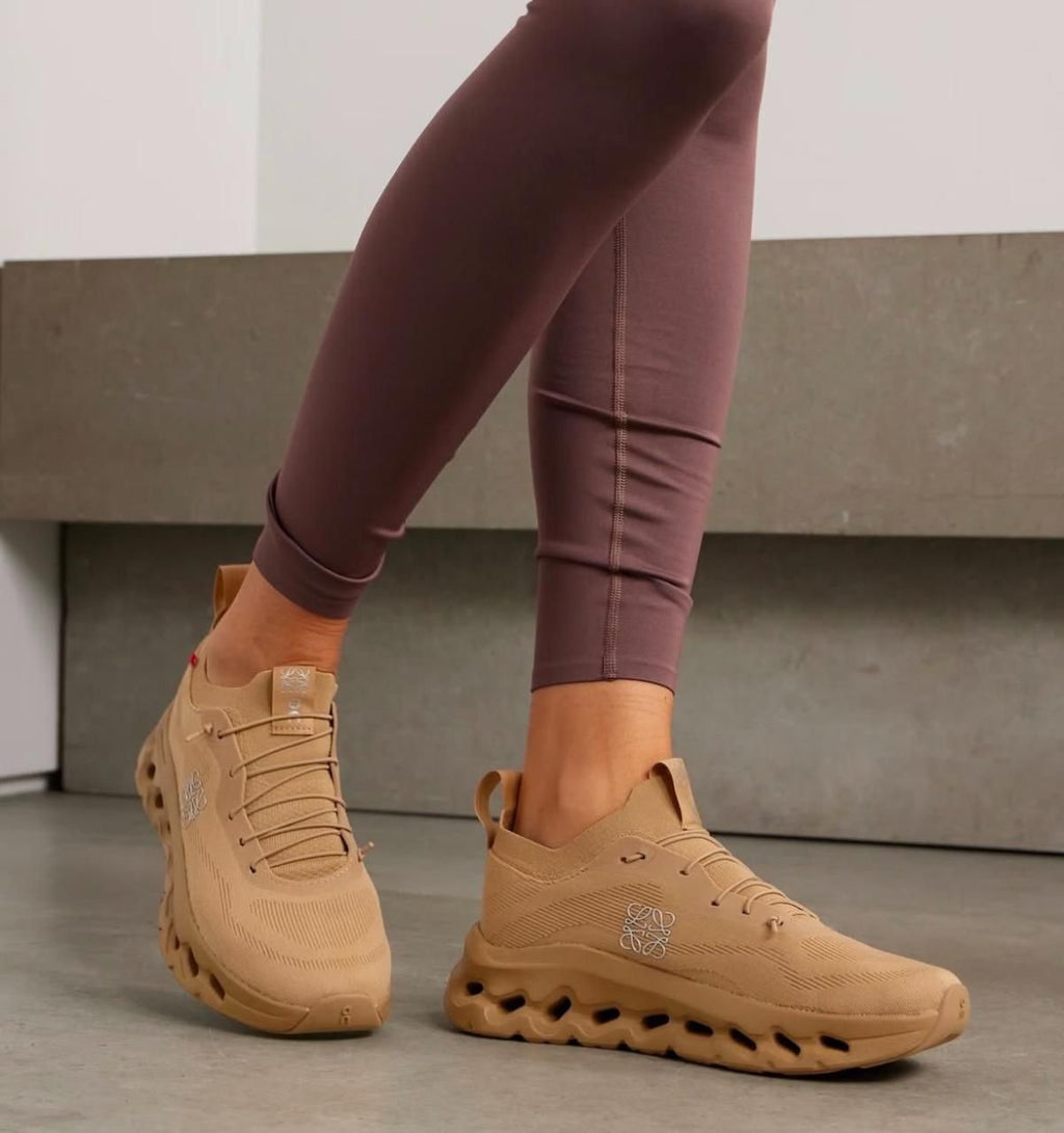 LOEWE x On Cloudtilt Dark Sand Lifestyle Sneakers product image 2, provided for visual reference and product detail review