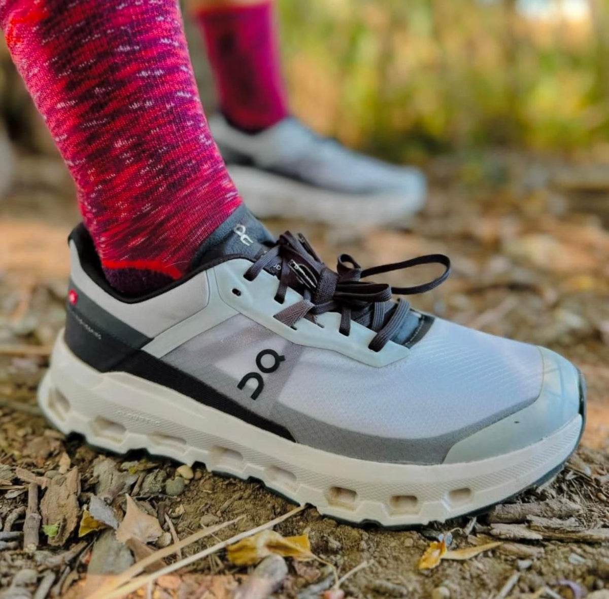 On Cloudvista 2 Glacier Eclipse Trail Running Shoes product image 3, provided for visual reference and product detail review