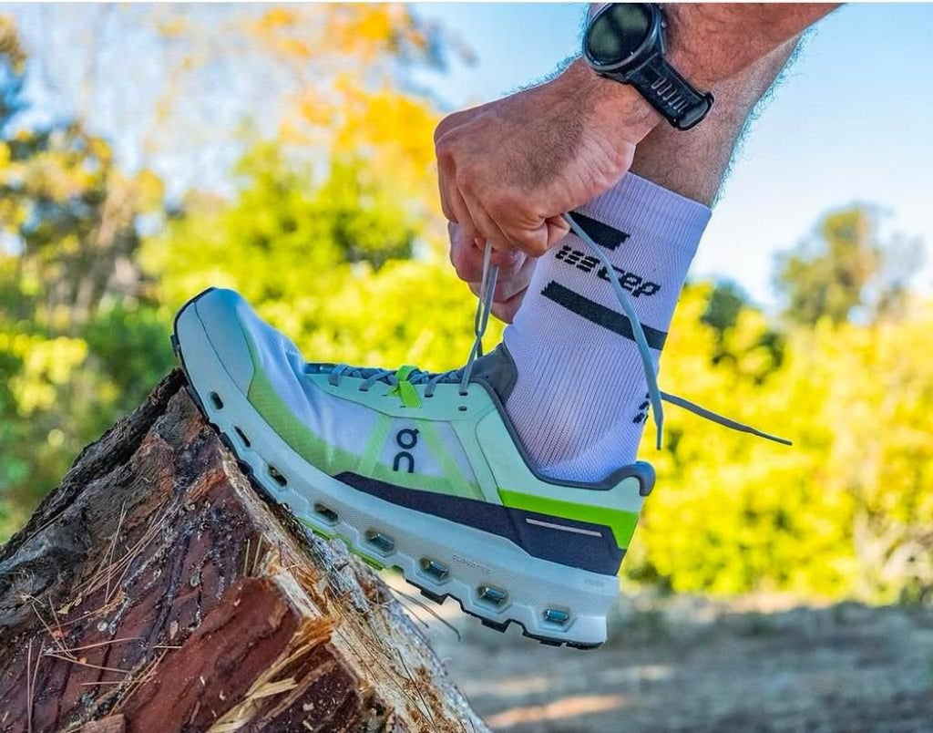 On Cloudvista 2 Lima Kiwi Trail Running Shoes product image 1, provided for visual reference and product detail review