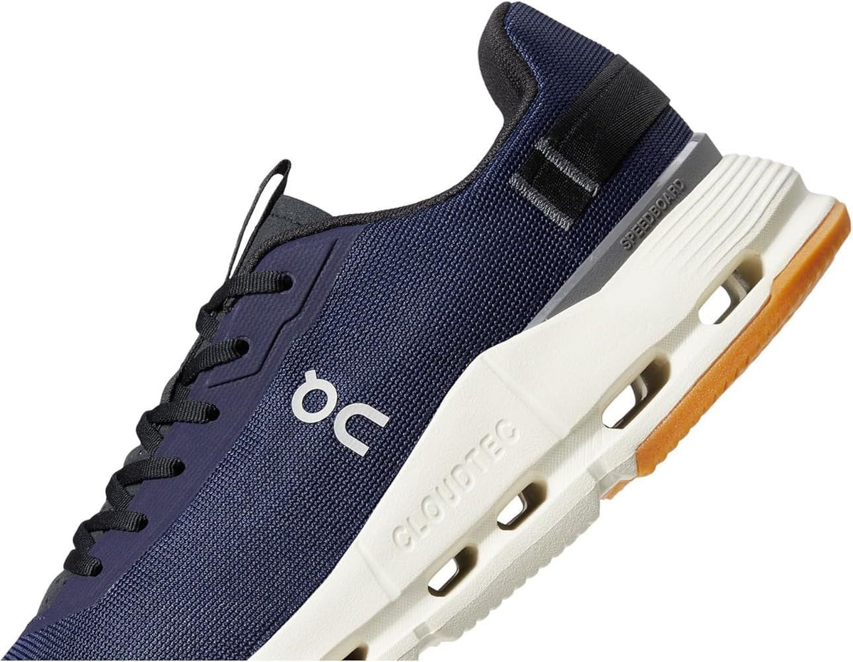 On Men Cloudnova Form 2 Blue/White Lifestyle Sneakers product image 3, provided for visual reference and product detail