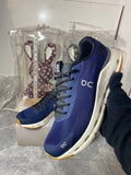 On Men Cloudnova Form 2 Blue/White Lifestyle Sneakers product image 1, provided for visual reference and product detail