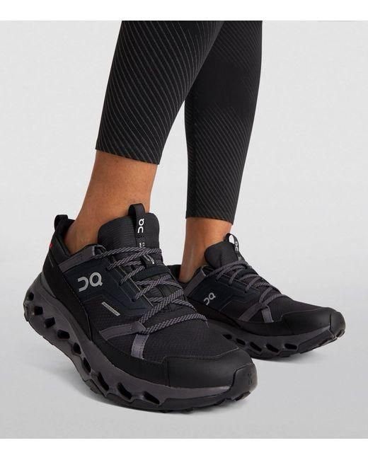 On Cloudhorizon Waterproof Black Eclipse Hiking Shoes product image 2, provided for visual reference and product detail