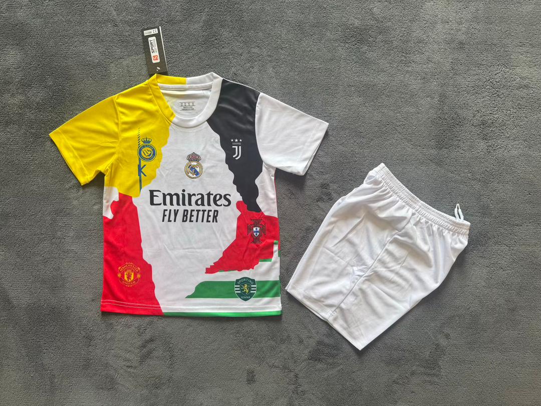Kids Ronaldo Jersey 25/26 All Team Football Kit product image 1