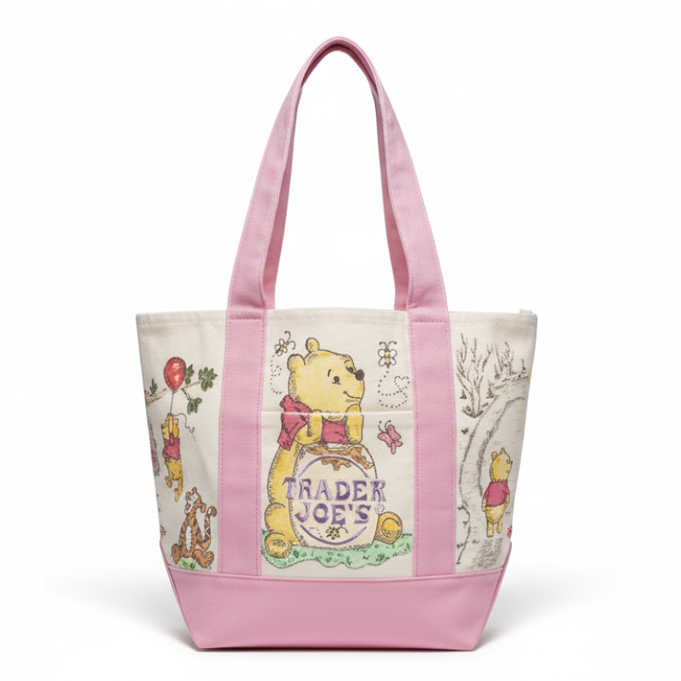 Winnie the Pooh x Trader Joe Tote Bags product image 5, provided for visual reference and product detail review