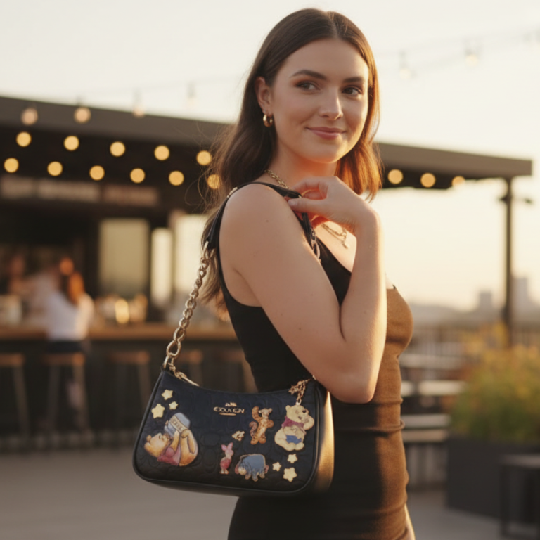 Coach x Winnie Purse - Black product image 3, provided for visual reference and product detail review