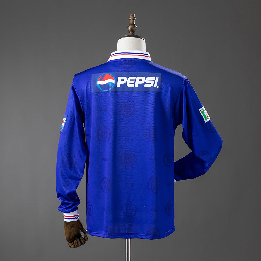 Retro Cruz Azul Home Jersey 1998 Long Sleeves Football Kit product image 2