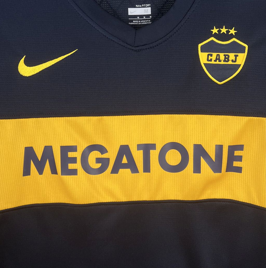 Retro Boca Juniors Jersey 2007-08 Home Football Kit Soccer product image 5