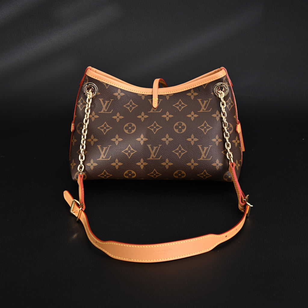Louis Vuitton Carryall BB Monogram Canvas Shoulder Bag – Classic Brown (M13014) product image 7, provided for visual