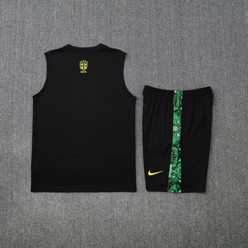Brazil Vest Set Training Tracksuits 25/26 Football Kit product image 4