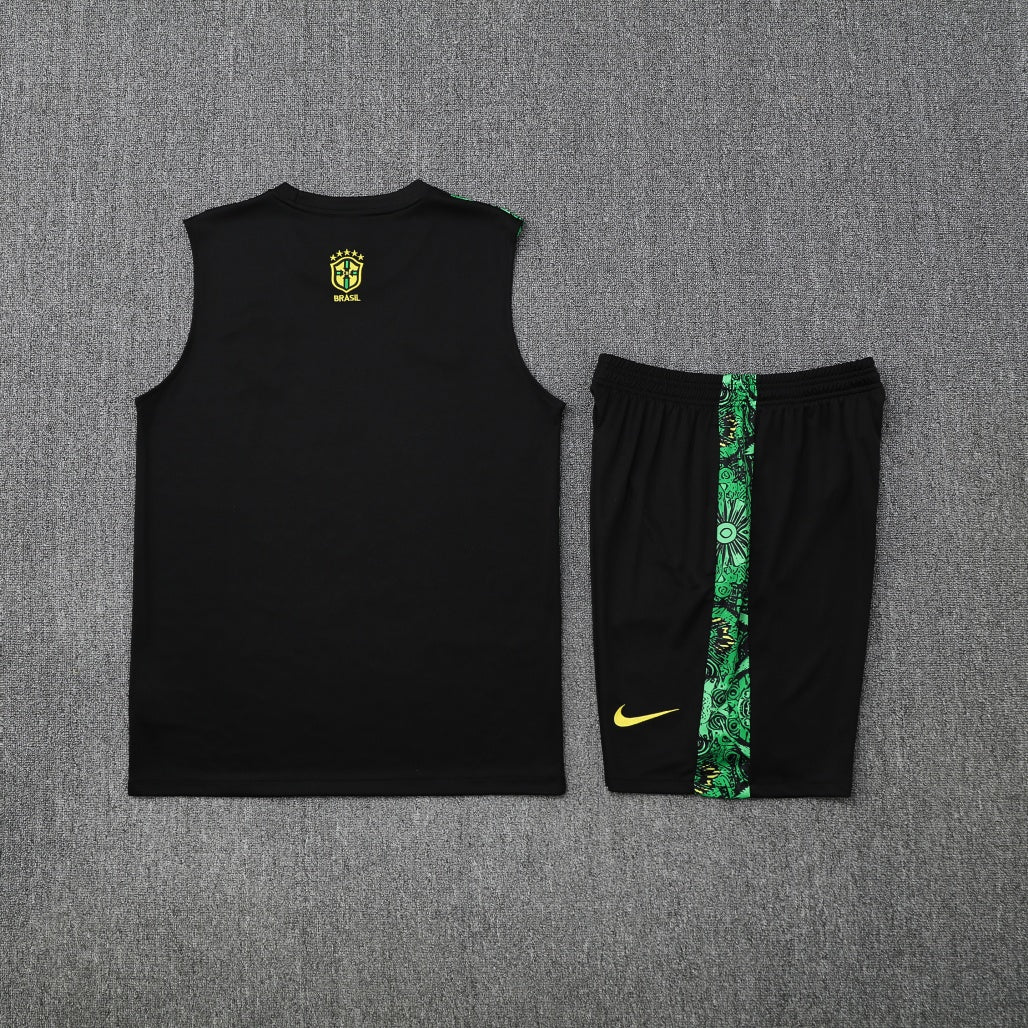 Brazil Vest Set Training Tracksuits 25/26 Football Kit product image 4